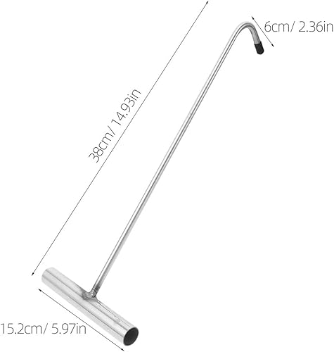 Happyyami Lot de 2 en acier inoxydable pour porte roulante - Nail Gallerys