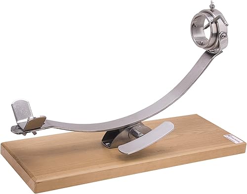 Fleurs cortés 17932 à jambon ou support à jambon, argenté - Nail Gallerys