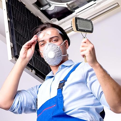 Ziiyoilh Ensemble de 3 Pièces de Brosse de Nettoyage de Condenseur de Climatiseur, Nettoyeur D'Ailettes de Climatiseur, Brosse de Nettoyage de Serpentin de Réfrigérateur - Nail Gallerys