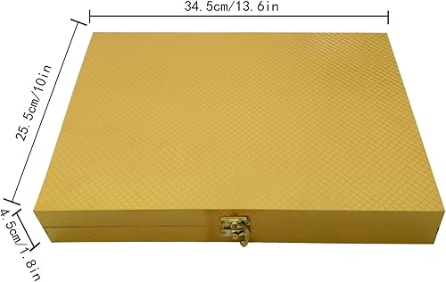 Magicpro Ménagère 24 couverts dorés et modernes pour 6 personnes en acier inoxydable, pour mariage ou tout autre événement - Nail Gallerys