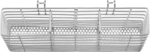 SANNO Organiseur d'argenterie – Porte-ustensiles en acier inoxydable pour cuisine argenterie - Nail Gallerys