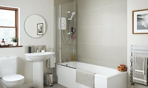 Kohler Mira Jump 1.1788.012 Douche électrique 10,8 kW - Chrome, blanc, 1.1788.010 - Nail Gallerys