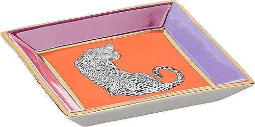 Jonathan Adler Safari Plateau carré multicolore, taille unique - Nail Gallerys