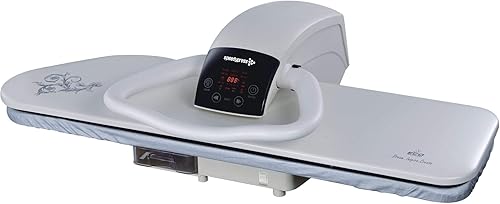 Presse à Repasser à Vapeur 90HD Professionnelle de Speedypress avec Grande Puissance de Vapeur, 91cm (+ Housse de Rechange et en Mousse et Cartouche de Filtrage d'eau GRATUITE) - Nail Gallerys