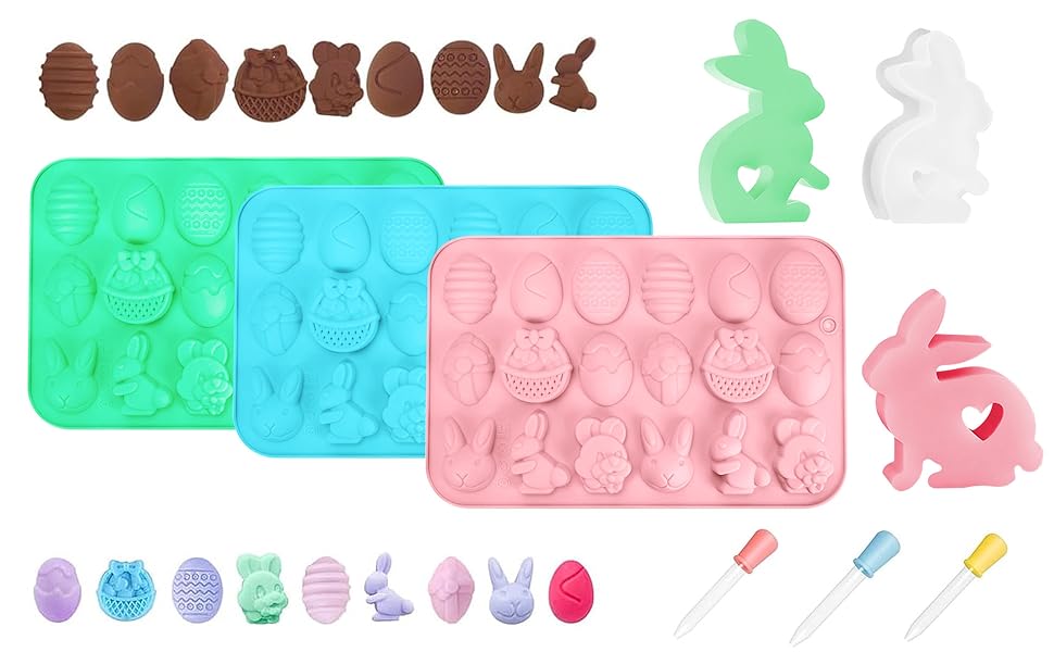 Oeuf De Pâques Lapin Moules