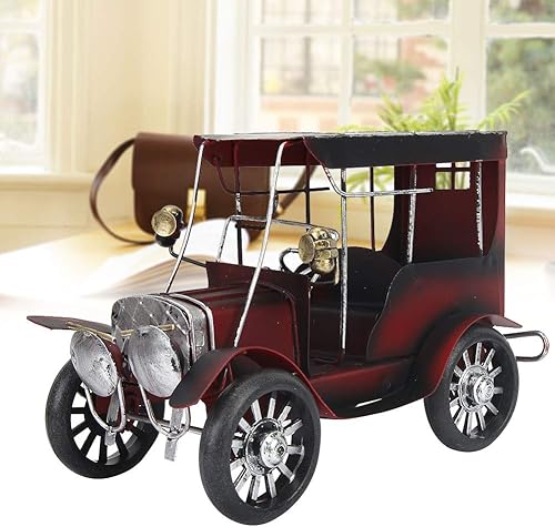HEEPDD Antique Vintage Modèle De Voiture, Miniature en Métal Ancien Modèle De Voiture Vintage Modèle Enfants Jouet pour Bureau À La Maison Décor d'anniversaire - Nail Gallerys