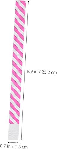 TOYANDONA 100 Pièces Bracelet en Papier Bracelets Jetables Rose Papier - Nail Gallerys