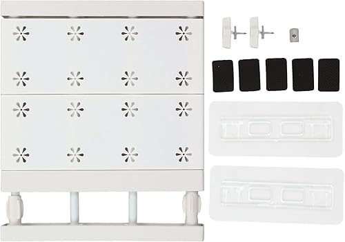 Deosdum Étagères Extensibles, étagère de Stockage Télescopique Réglable pour Armoire étagère de Tension Organisateur Séparateur de Séparation 24cm de Largeur(Length 50‑80cm) - Nail Gallerys