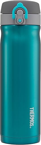 Thermos Leak Proof Stainless Steel Travel Beaker, 500 ml, charbon - Nail Gallerys