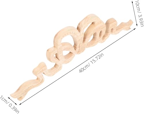 POPETPOP Nœud En Bois Massif Sculpté Pour Meubles Artisanat Mural Applique En Bois Non Peinte Décoration Murale Nœud En Bois Décoration Murale Cadre De Miroir Nœud En Bois Beige - Nail Gallerys