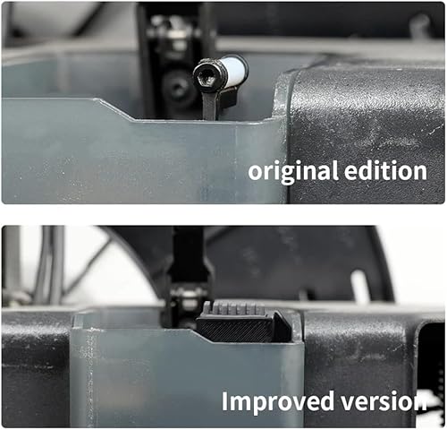 Kquepo Lot de 3 serpillères en silicone de qualité supérieure avec brosse montée pour nettoyeur de tête d'impression Bambu-Lab P1P P1S X1 X1C - Nail Gallerys