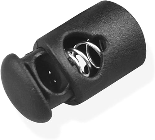 VILLFUL Lot de 50 Bloque-Cordons À Ressort Réglables pour en Plastique Fermeture Universelle pour Bagages - Nail Gallerys