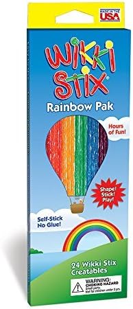 Wikki Stix Rainbow Pak Bâtons de moulage et de sculpture par Wikki Stix - Nail Gallerys