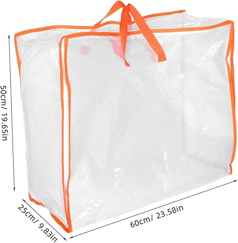 POPETPOP Rangement Transparent pour Vêtements et Couettes Grand pour Déménagement et Voyage Protection Humidité et Design - Nail Gallerys