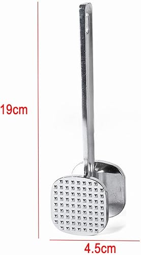 Attendrisseur à viande en aluminium pour ramollir le steak du bœuf, du porc et du poulet - ustensile de cuisine - Nail Gallerys