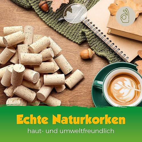 Bouchon en Liège pour Déco Loisir Bricolage, neuf, ⌀ 24 mm, lot de 250 - Nail Gallerys