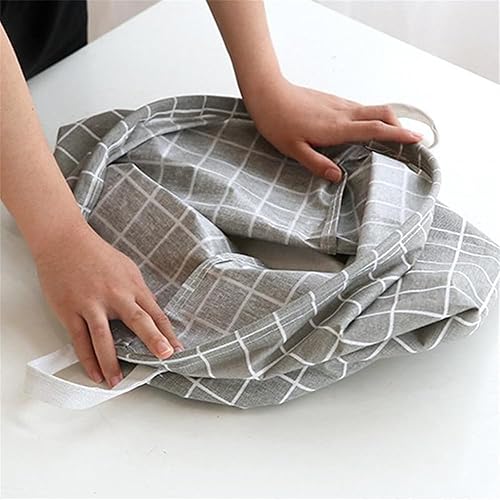 FANSU Panier à Linge Pliable avec Poignée, Corbeilles à Linge Imperméable, Panier de Rangement de Vêtements/Jouets pour Salon, Chambre d'enfant et Salle de Bain (40x50cm 1 pièce,Géométrie Jaune) - Nail Gallerys