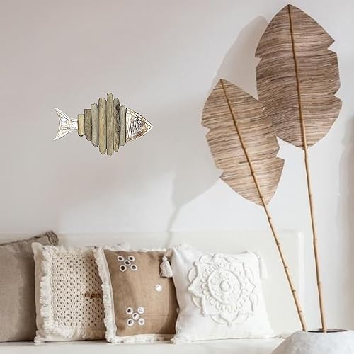 THE REPLICANT Décoration Murale Poisson Bois Flotté - Nail Gallerys