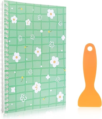 Album de collection d'autocollants avec spatule en plastique livre d'autocollants réutilisables bloc-notes, collection d'autocollants d'activité, organisateur d'autocollants, albums pour collectionner - Nail Gallerys