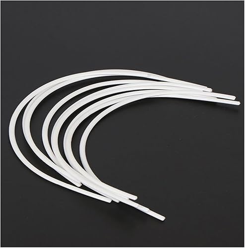 TMTGTS Lot de 20 baleines de soutien-gorge - Diamètre : 130 mm - Outil de désossage - Barres de corset - Baguettes de renfort - Barre de rechange pour réparation de soutien-gorge - Nail Gallerys
