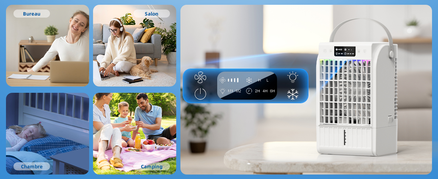 Ventilateur rafraichisseur