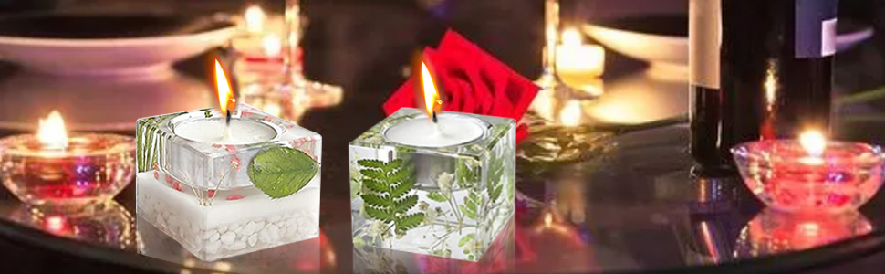 Moule en Silicone pour Bougeoir, Moules ronds en résine époxy pour bougies, ougeoirs résine époxy 