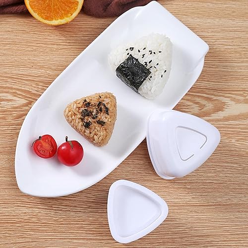 Yunmiao Triangles Sushi | Onigiri Presse Moule 2 Pièces Sushi Maker Moule Sushi Making Kit - Triangle Japonais Sushi Maker Outil Cuisine Maison Bricolage Accessoires Cuisine - Nail Gallerys