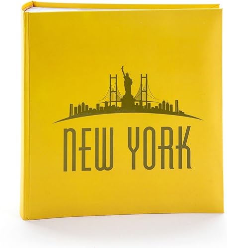 Kenro City Series Memo Photo Album, New York Skyline Design, for 200 Photos 6x4' - NY101 - Nail Gallerys