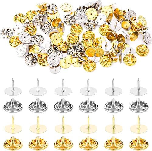 Lot de 50 paires de broches papillon pour cravates, vestes, chapeaux - Nail Gallerys