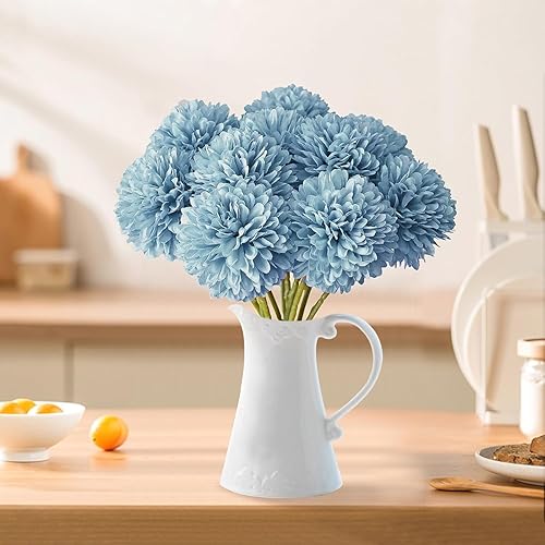 JOZMMZEOOA Hortensia Artificielle,12 Pièces Artificielles Hortensia Fleurs Artificielles Déco Fausse Fleur Decoration Plantes Faux Soie Bouquet de Simulation,pour Mariage Maison Hôtel Fête(Rose) - Nail Gallerys