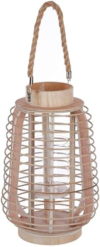 Atmosphera - Lanterne Rattan - rotin H33 cm - Nail Gallerys