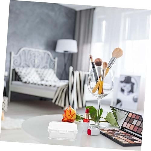 FRCOLOR 6Pièces Organisateur Transparent pour Perles et Faux Ongles Boîte de Rangement Durable Étui de Couture pour Accessoires Petites - Nail Gallerys