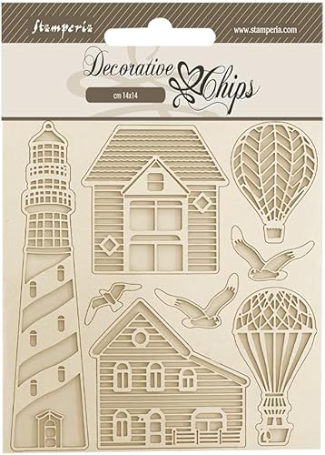 Stamperia - Moule en silicone A5 pour scrapbooking, bullet journal, coquilles, surface non adhésive, convient pour l'argile à séchage à l'air, la résine et plus, parfait pour les loisirs, l'artisanat - Nail Gallerys