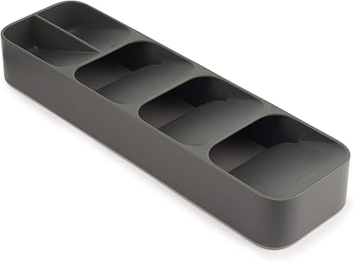 Joseph Joseph Duo 80082 Duo Cleaning & Organisation Couverts Organiseur, Gris - Nail Gallerys