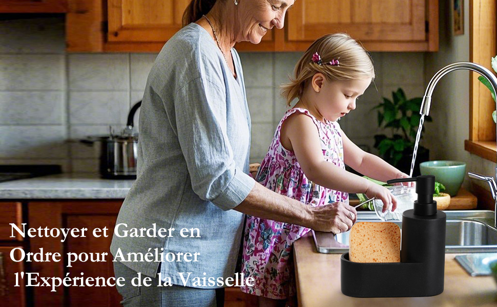 Shinowa Distributeur de Savon de Vaisselle