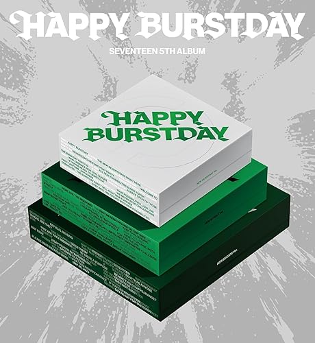 SEVENTEEN Happy Burstday 5th Album (NEW BURSTDAY ver.) - Nail Gallerys