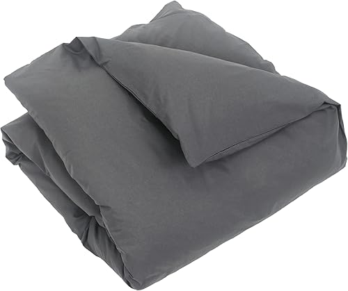 Linnea Housse de Couette uni 280x240 cm 100% Coton Alto Manhattan - Nail Gallerys