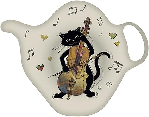 KIUB - RST01A07 - Repose Sachet DE The Bug Arts Chat Musique Violoncelle - Nail Gallerys