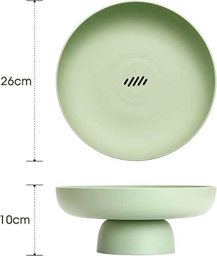 NUTRIUPS Bols à fruits, Coupe à fruits pour la cuisine - Corbeille à fruits décorative en plastique - Nail Gallerys