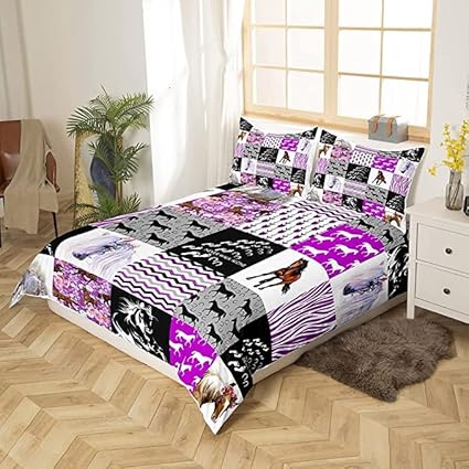 Parure De Lit pour Adolescents Dirt Bike Housse De Couette Sport Moto M Housse De Couette Motocross pour Chambre d'enfant Garçon Adulte Housse De Couette Moto Sport Extrême Noir Blanc - Nail Gallerys