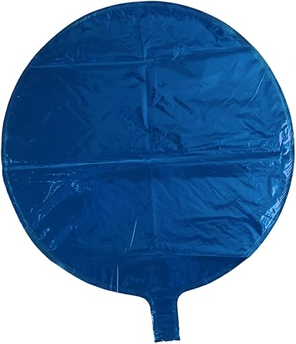 Ciieeo 10 Pièces Ballons Aluminium Rond Bleus pour Décoration de Fête Anniversaire Mariage et Saint Valentin - Nail Gallerys