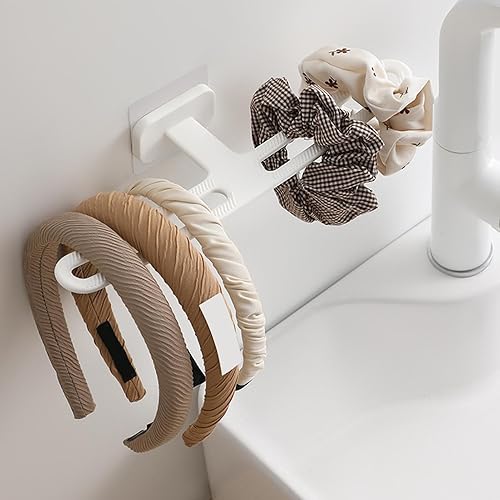 Organisateur de support de bijoux | Support d'écran de serre-tête mural : support d'organisateur de pince à griffes pour bracelets, bandeaux, collier - Nail Gallerys