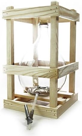 Support en bois - pour bonbonne en verre 5L - Nail Gallerys