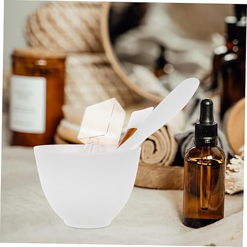 FOMIYES Ensemble 4 En 1 De Spatules Et Bols Pour Masques Faciaux En Silicone Portables Et Faciles À Nettoyer - Nail Gallerys