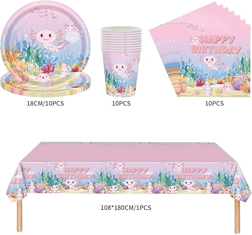 Décoration de fête sous la mer,Vaisselle de Fête Océan Anniversaire,Under The Sea Party Supplies,61PCS Animaux Vaisselle Papier Set Animaux de l'océan Assiettes Fournitures de fête sous - Nail Gallerys