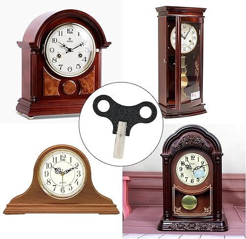3 Clé de Remontage Universelle de,Clé D'horloge à Remontage en Acier Inoxydable, Outil de Réparation D'horloge pour Enrouler Les Horloges Murales à Pendule, Les Horloges en Métal - Nail Gallerys