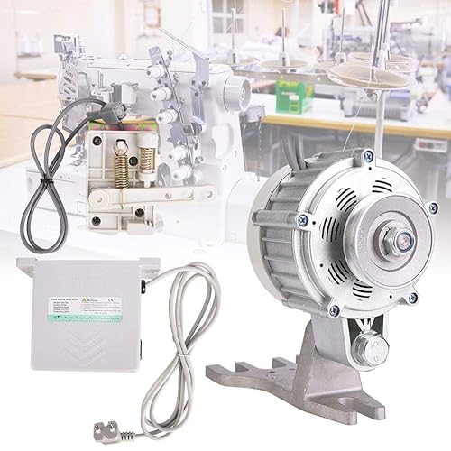 Servomoteur,750W 7N.M Max Torsion 0~4000Rpm Moteur de Machine à Coudre économie D'énergie Réglable Servomoteur Silencieux Sans Balai Avec Arrêt D'aiguille Automatique pour Ménages Industriels(220V EU) - Nail Gallerys