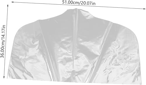 ULTECHNOVO 10Pièces Housses de Vêtements Transparentes Lot de Protection Poussière pour Manteaux Costumes et Robes de Rangement pour Dressing et Vestiaire - Nail Gallerys