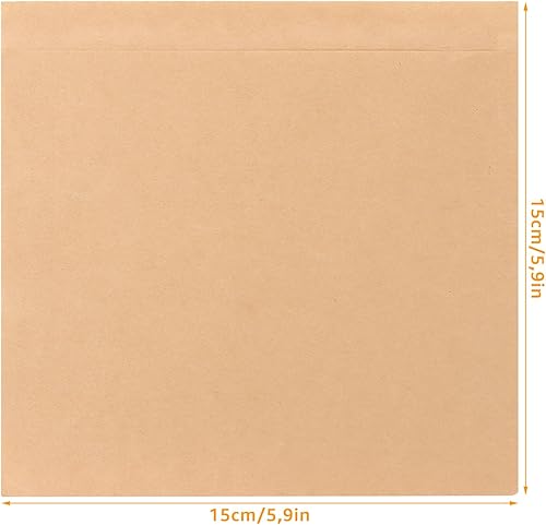 LDXDRU Lot de 1000 sacs en papier pour hamburger, 15 x 15 cm, sacs à sandwich, feuilles de papier Deli pour sandwich, frites, burgers, gâteaux - Nail Gallerys