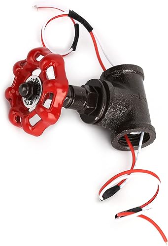 Interrupteur D'éclairage de Vanne D'arrêt G1/2 Pouces de Steampunk Vintage pour Lampe à Conduite D'eau, Facile à Installer et à Nettoyer, adapté aux Lampes de Plomberie - Nail Gallerys